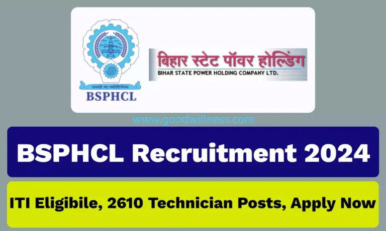 BSPHCL Recruitment 2024, Apply for 2610 Technician Grade-III posts, ITI Eligibility