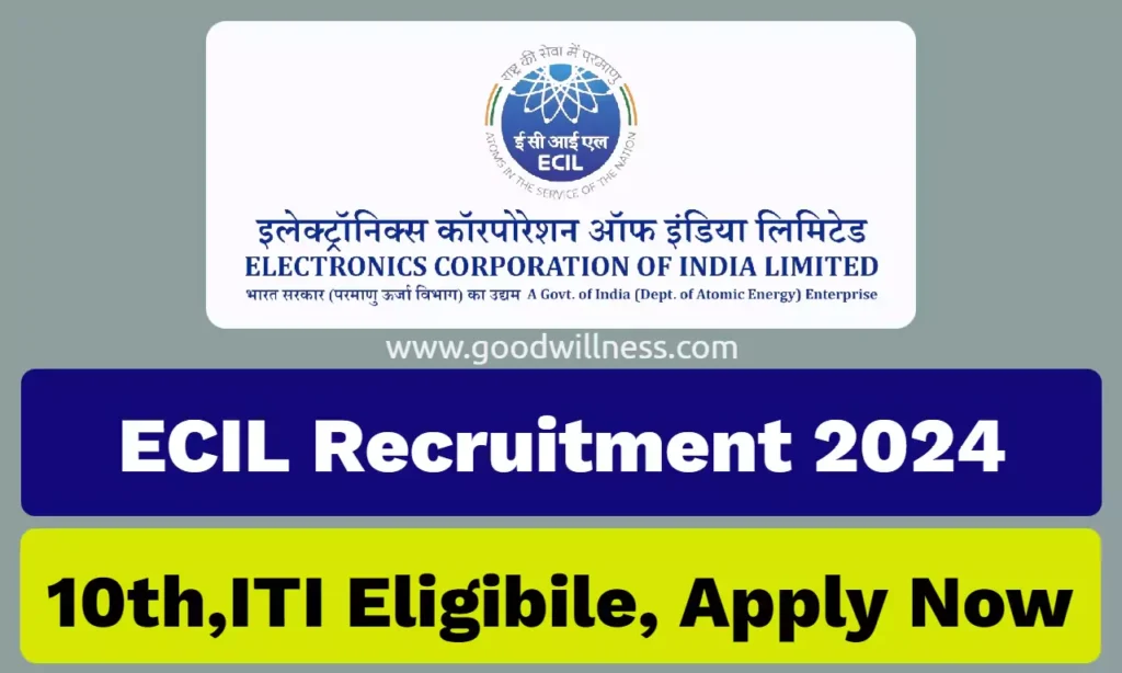 ECIL Technician (GR-II) (WG-III) Recruitment 2024, 30 Fitter posts, Apply Across India 2 ecil technician gr ii wg iii recruitment 2024 6600aae7c3003