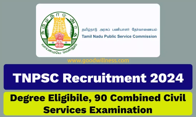 TNPSC Civil Service Recruitment 2024, Apply Online for 90 DSP, AC Group 1 Posts