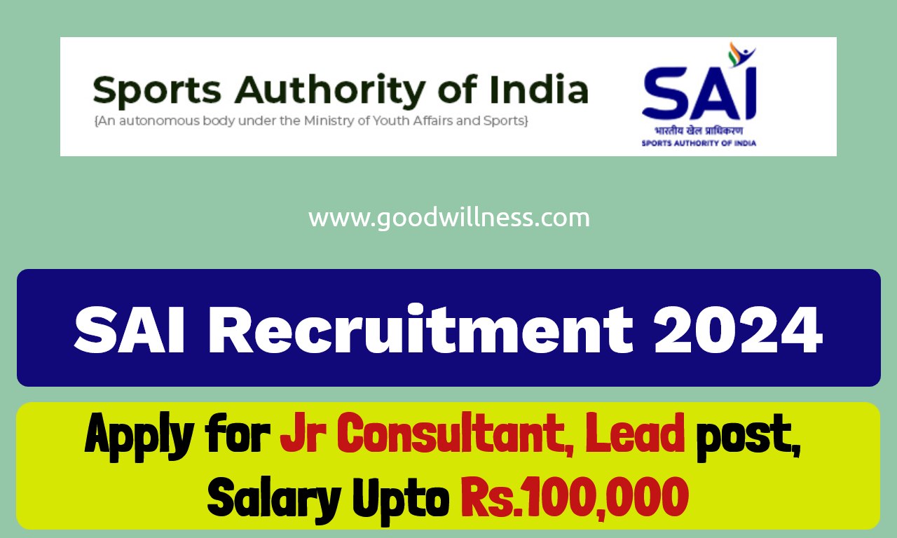 SAI Lead recruitment 2024