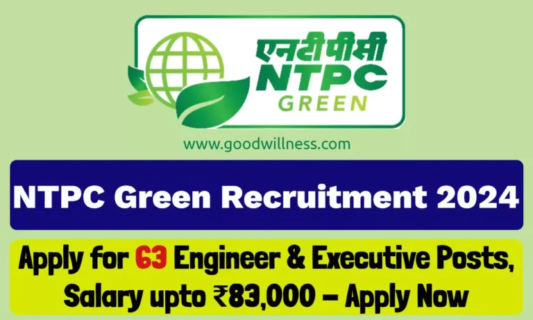NTPC Recruitment 2024, Apply for 63 Engineer & Executive Posts, Massive Salary Package
