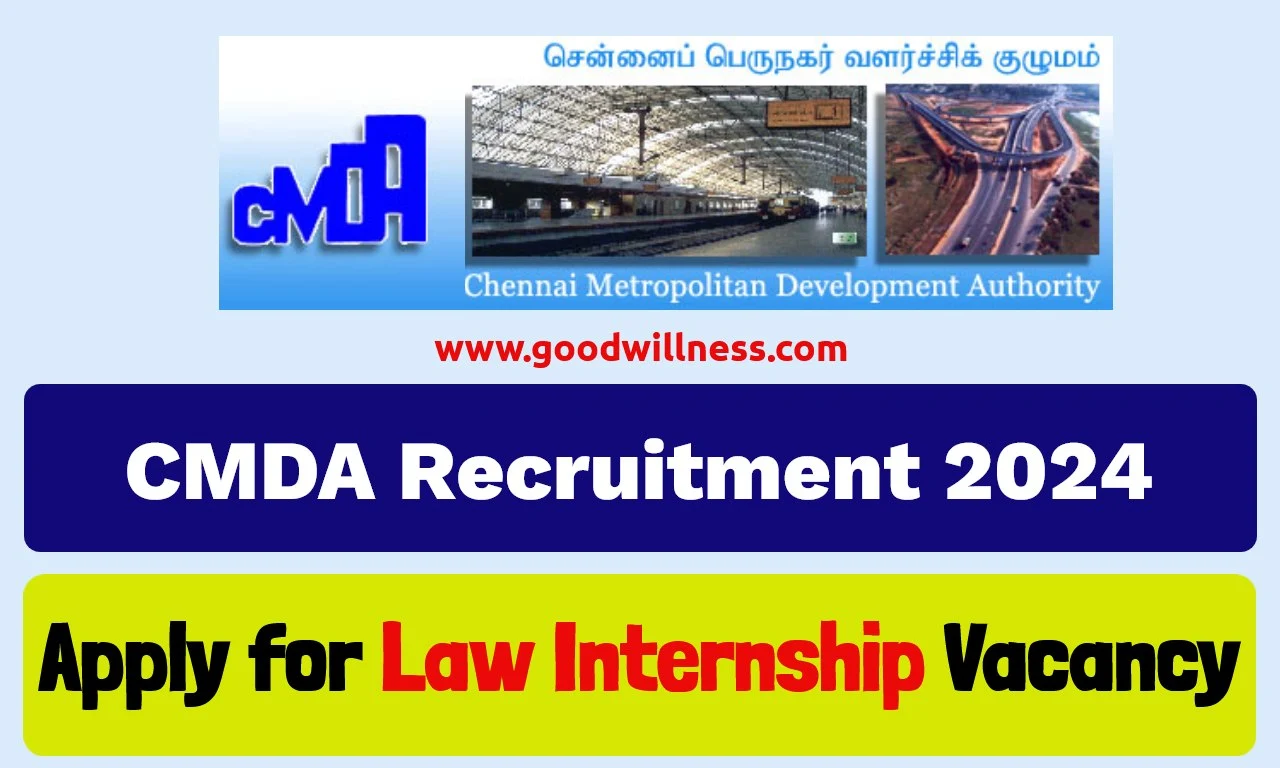 CMDA recruitment 2024