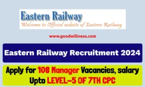 Eastern Railway Recruitment 2024
