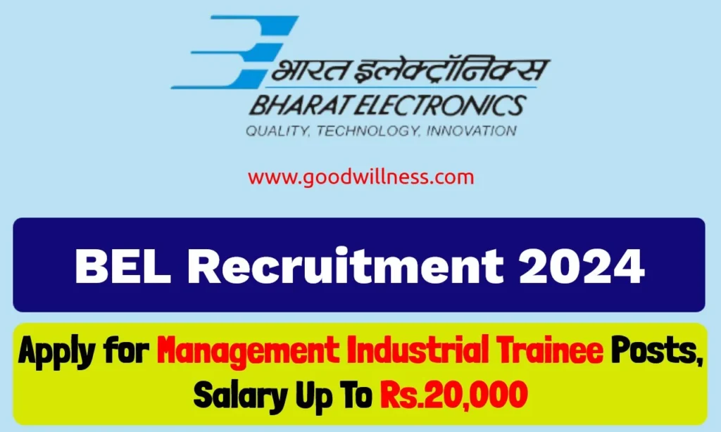 Bharat Electronics Limited Recruitment 2024