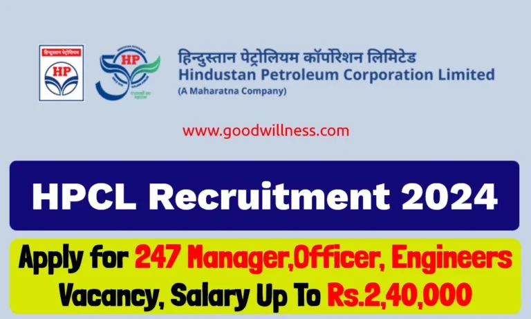 HPCL Recruitment 2024 | Apply Online For 247 Senior Manager, Senior Officer, Engineers Posts