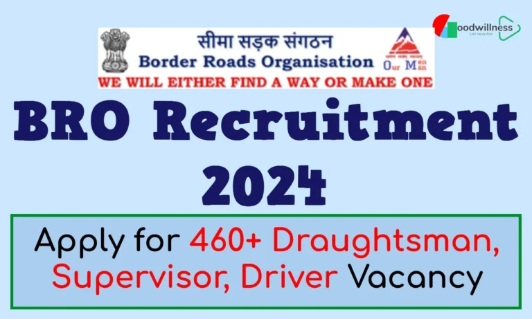 Border Roads Organization Recruitment 2024 | 460+ Draughtsman, Supervisor, Turner, Machinist Vacancy
