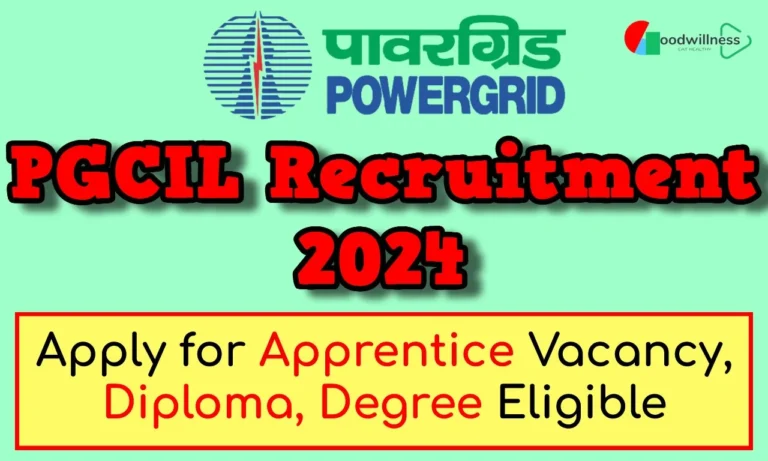 PGCIL Recruitment 2024 | Apply for Apprentice Vacancy