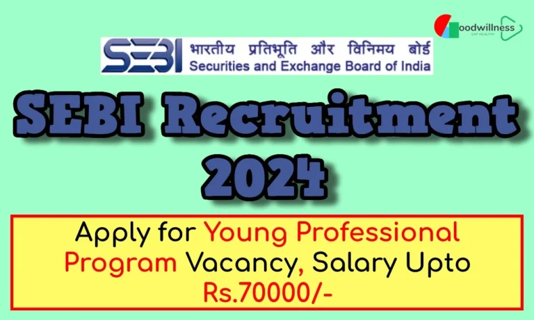 SEBI Recruitment 2024 | Young Professional Program, Check Notification