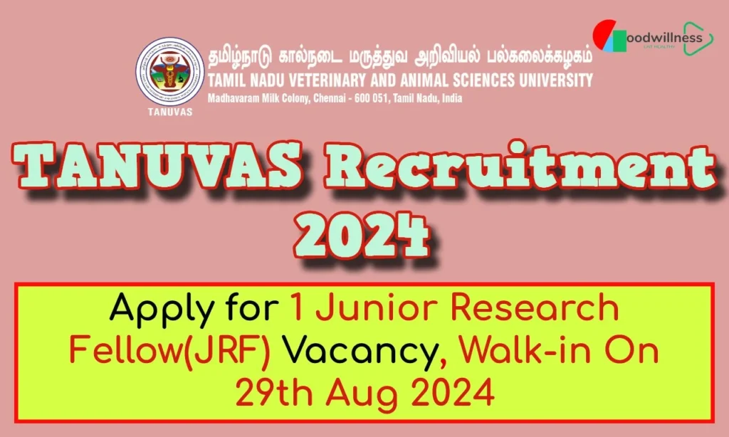 TANUVAS Recruitment 2024 1 1