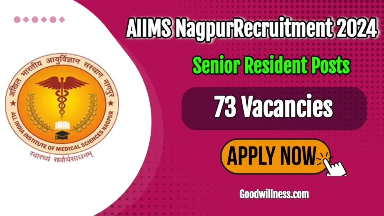 AIIMS Nagpur Recruitment 2024 | AIIMS Nagpur Invites 70+ Senior Resident vacancy Apply Walk-In