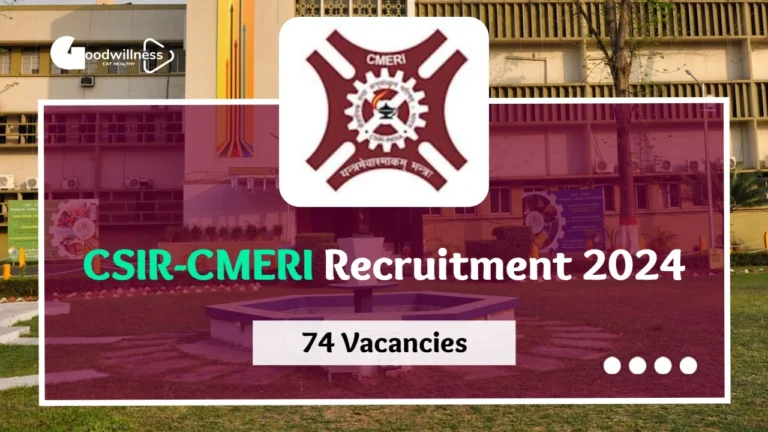 CSIR-CMERI West Bengal Recruitment 2024 | Walk-In for 70+ Project-SRF, JRF Vacancies