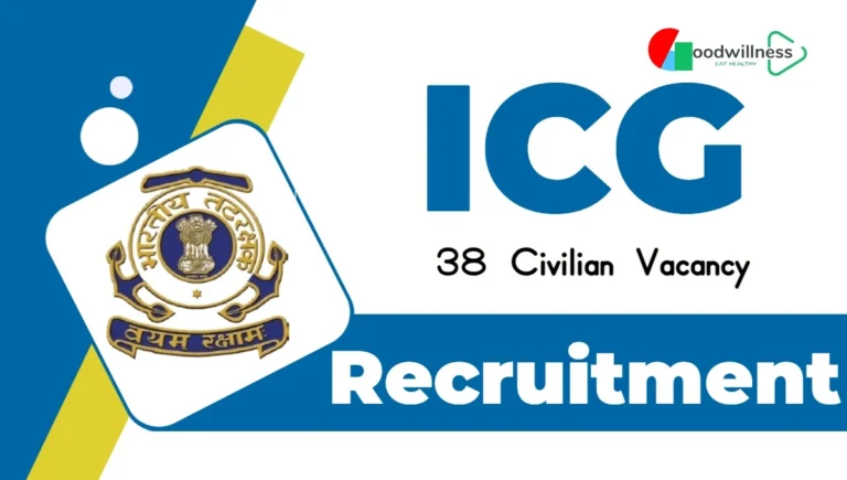 Indian Coast Guard Civilian Recruitment 2024 | ICG invites 38 Civilian Post Check Notice