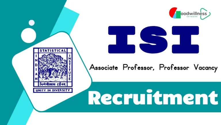Indian Statistical Institute (ISI) Recruitment 2024 – Notification Out for Assistant Professor Posts