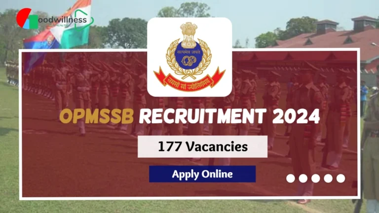OPMSSB Odisha Police Recruitment 2024 | 177 Junior Clerks Vacancy Short Notification Out
