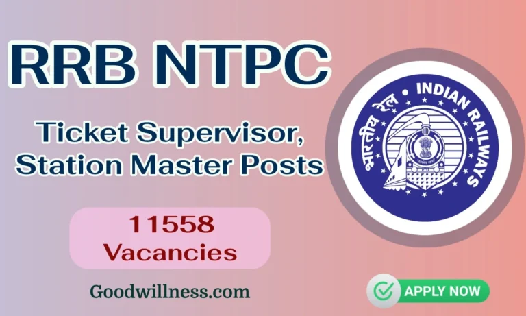 RRB NTPC Recruitment 2024 | Apply 11558 Ticket Supervisor, Station Master and more!!