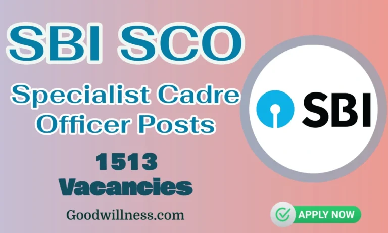 SBI SCO Recruitment 2024 : Apply 1500+ Specialist Cadre Officers Vacancy