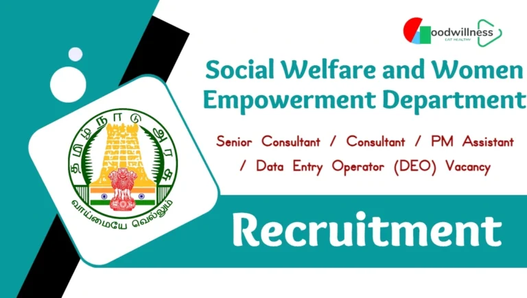 Social Welfare and Women Empowerment Job 2024 – Apply DEO, Consultant Vacancy