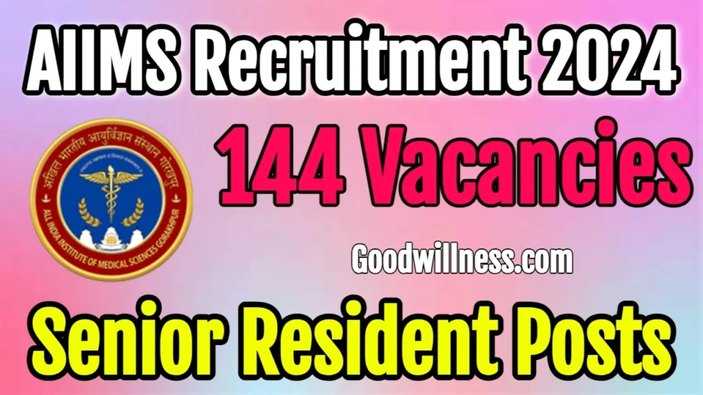 AIIMS Gorakhpur Recruitment 2024