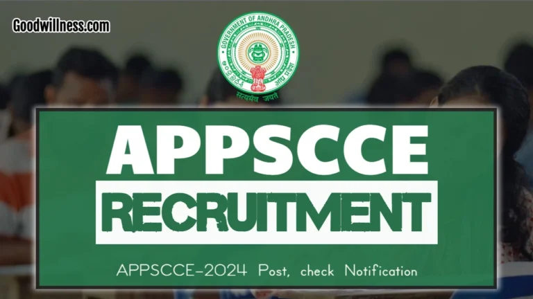 APPSC APPSCCE Recruitment 2024 | APPSC Invites Combined Competitive Examination (APPSCCE-2024) Post