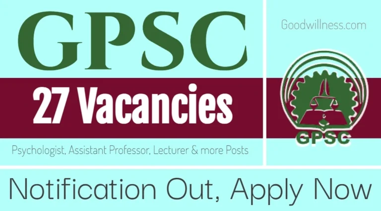 Goa PSC Recruitment 2024 | Check Eligibility, Assistant Professor, Lecturer Posts, Apply Now