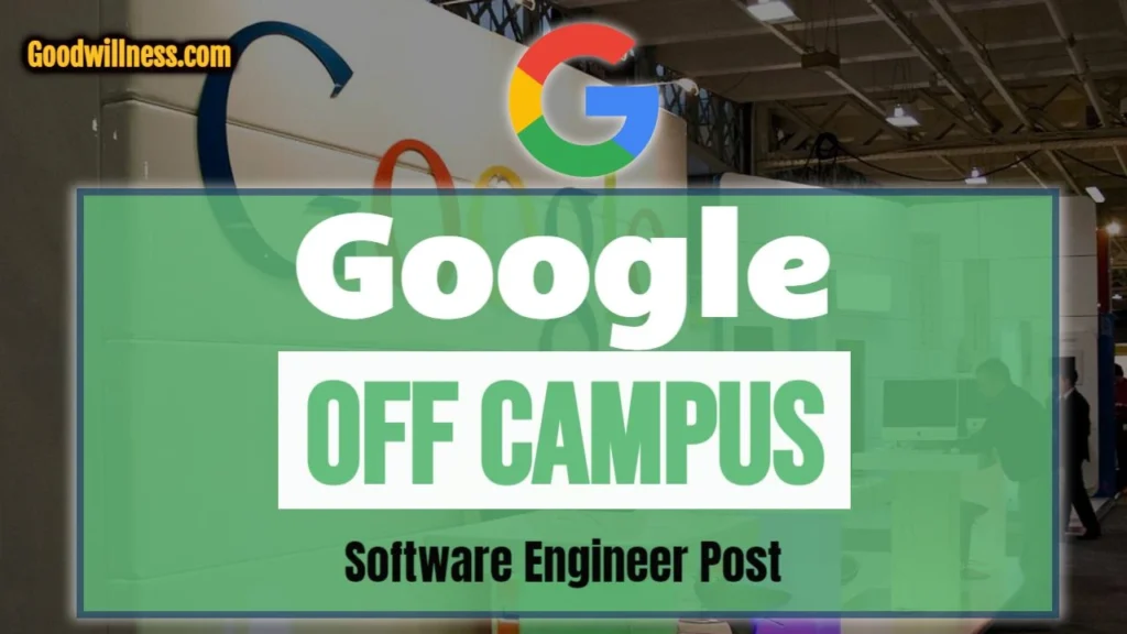 Google Off Campus Drive 2024