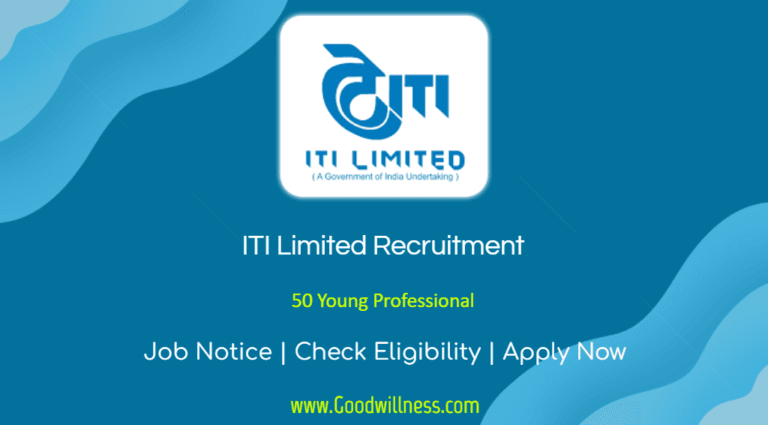 ITI Limited Recruitment 2024 | 50 Young Professional Vacancy, Apply Now