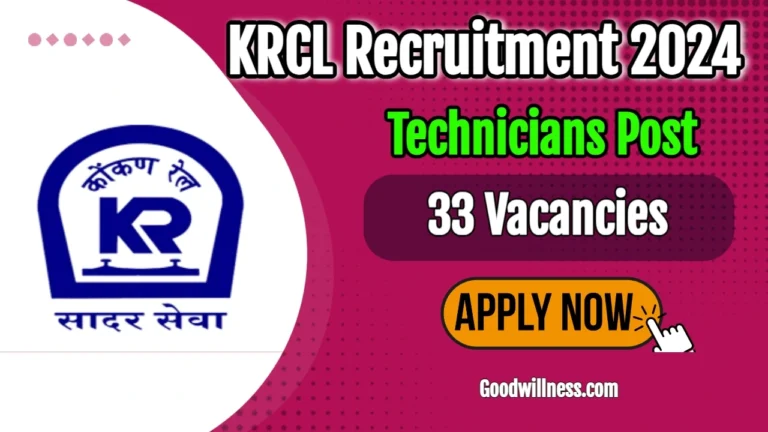 Konkan Railway Corporation Limited (KRCL) Recruitment 2024 | KRCL invites Walk-In Technicians Post