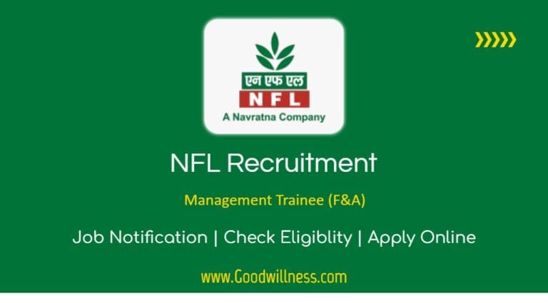 NFL Recruitment 2024 | Apply Now Management Trainees (F&A) Position