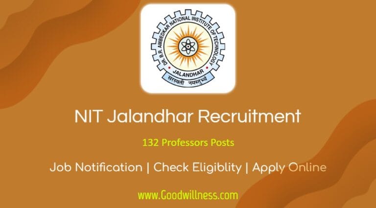NIT Jalandhar Recruitment 2024 | Apply Now Assistant Professors, Associate Professors Positions, Check Eligibility