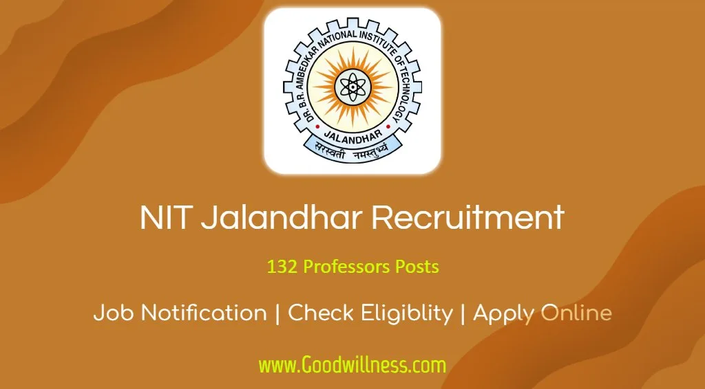 NIT Jalandhar Recruitment