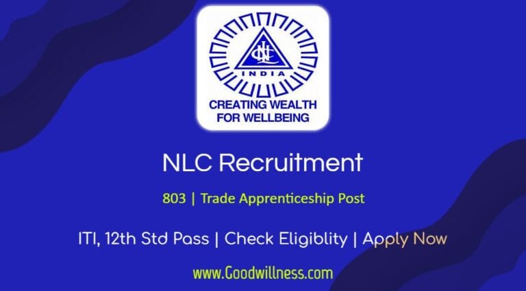 NLCIL Recruitment 2024 | 803 Trade Apprenticeship Vacancy, Apply Now