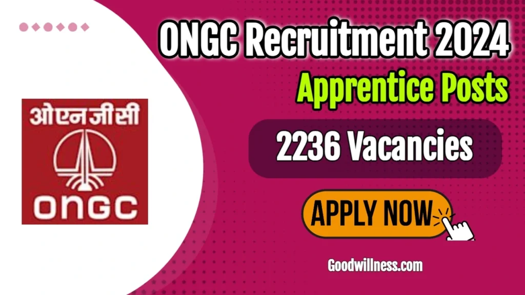 ONGC Apprentice Recruitment 2024 | ONGC Invites 2230+ Apprentices Vacancy, Apply Now 4 ONGC Apprentice Recruitment 2024