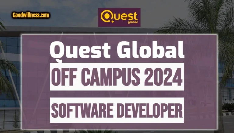 Quest Global Recruitment Drive 2024 | Don’t Miss Your Chance to Become a Software Developer | B.E, B.Tech Holders Apply Now!