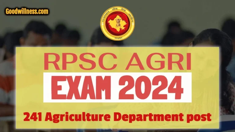 RPSC Agriculture Department Exam 2024 | Apply Now for 241 Agri Dept Posts