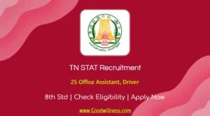 TN STAT Recruitment 2024
