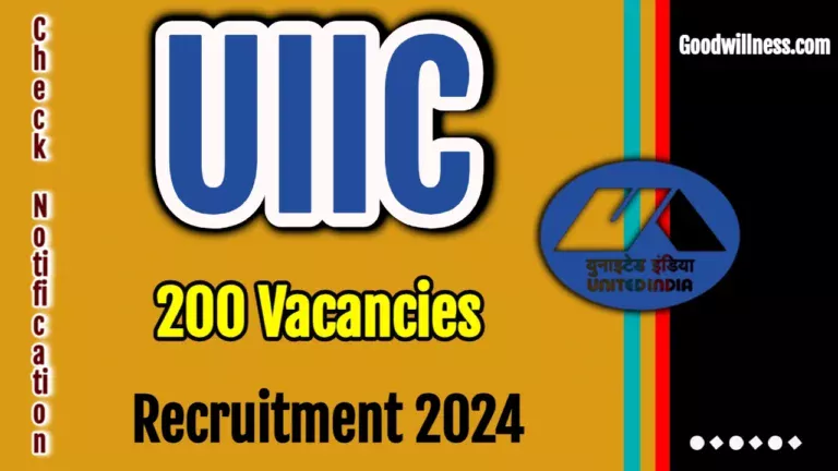 United India Insurance Company Recruitment 2024 | Today is Last date For Apply Online, Apply Now