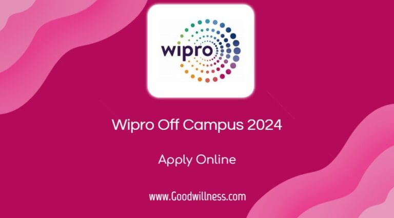 Wipro Off Campus Recruitment 2024 – Hiring Freshers as Software Engineer