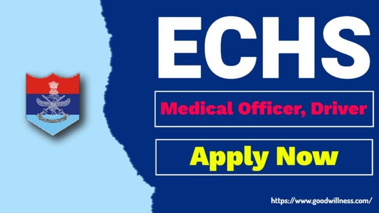 Coimbatore ECHS Recruitment 2024: Apply Medical, Para Medical and Non-Medical Staff Position