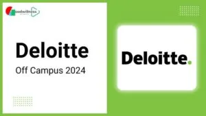 Deloitte Off Campus Recruitment 2025