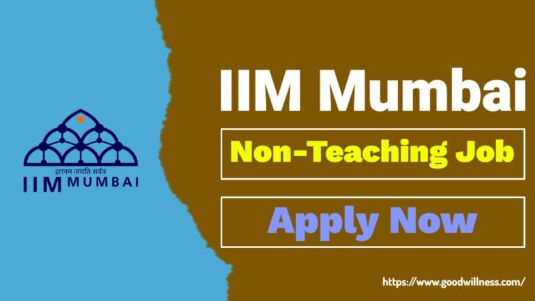 IIM Mumbai Recruitment 2024: Apply Online NON-TEACHING STAFF Position
