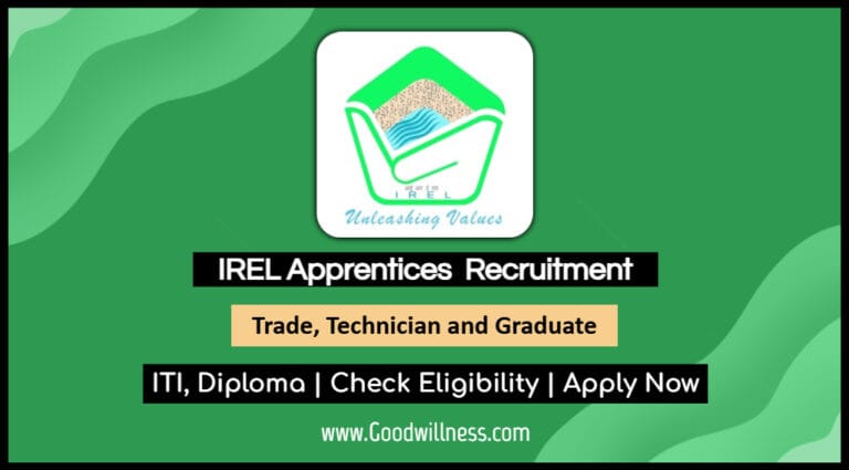 IREL Apprentices Recruitment 2025: 23 Trade, Technician and Graduate Apprentices Vacancy