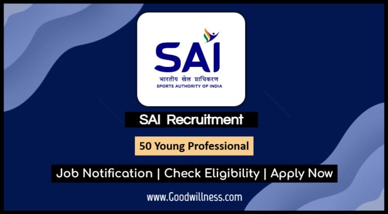 Ministry of Youth Affairs and Sports SAI Recruitment 2025: Apply Now for 50 Young Professional Vacancy