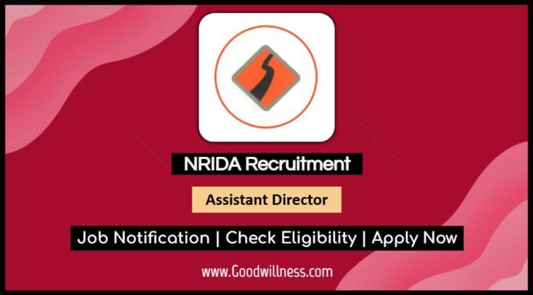 NRIDA Recruitment 2025: PMGSY Assistant Director (Finance & Administration) Vacancy