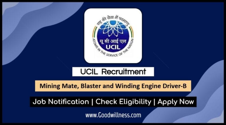 UCIL Recruitment 2025: Apply Now 115 Mining Mate-C, Blaster-B, and Winding Engine Driver-B Posts