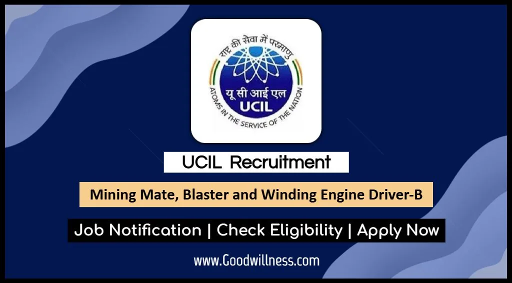 UCIL Recruitment 2025