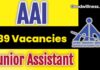 AAI Job Recruitment 2025: Apply Now 89 Junior Assistant (Fire Services) Vacancy