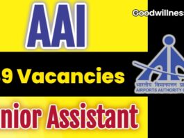 AAI Job Recruitment 2025: Apply Now 89 Junior Assistant (Fire Services) Vacancy