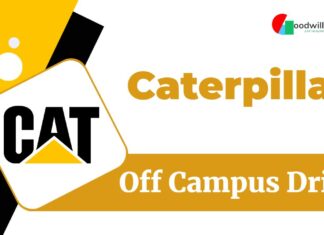 Caterpillar Software Engineer Off Campus Job 2025