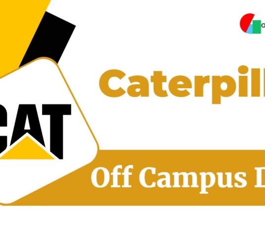 Caterpillar Software Engineer Off Campus Job 2025