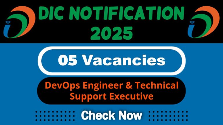 Digital India Corporation Job Recruitment 2025 | Apply Now DevOps Engineer & Technical Support Executive Post